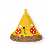 Statement hangers pizzapunt Dark yellow-brown-red-white
