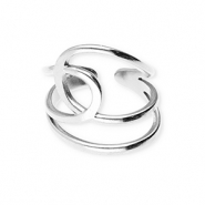 Roestvrij stalen (RVS) Stainless steel ringen Silver
