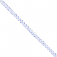 Top Facet kralen 3x2mm disc Blue