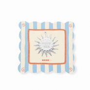BY31® Eco-brass metaal bedels zon Dolce vita"" Silver