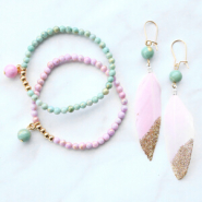 Inspiratiesets Stijlvolle sieraden met jade kralen