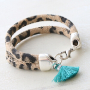 Inspiratiesets Sieraden met panter print van Imi leer