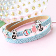 Inspiratiesets Armbandjes met bedels van DQ metaal!