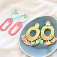 Inspiratiesets Get inspired: oorbellen met resin hangers