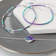 Inspiratiesets Maak stijlvolle sieraden met Miyuki delica’s kralen