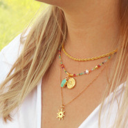 Inspiratiesets Design elegante sieraden met Cat’s Eye facet geslepen kralen 