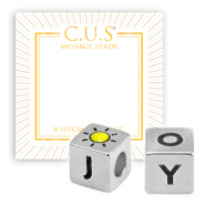 Kralen / bedels C.U.S® sieraden message beads