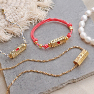 Inspiratiesets Sieraden met een boodschap maken met C.U.S® sieraden message beads