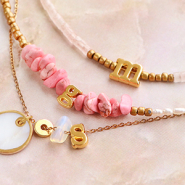Inspiratiesets Sieraden maken met letterkralen DQ metaal