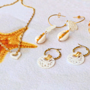 Inspiratiesets Ontwerp prachtige sieraden met schelp hangers