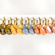 Inspiratiesets Gevulde sieraden displays met DQ Grieks keramiek oorbellen voor winkeliers