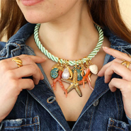 Inspiratiesets Maak trendy kettingen en armbanden met trendy koord twisted