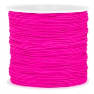 Macramé draad 0.8mm Neon super pink