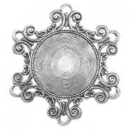 Bedels TQ metaal Barok style Antiek zilver