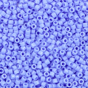Miyuki kralen delica's 11/0 Opaque periwinkle blue DB-730
