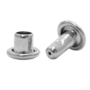 Onderdelen DQ metaal Snap Rivets Antiek zilver