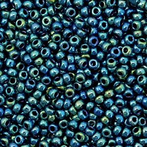 Miyuki rocailles 11/0 Metallic iris indigo blue 11-467