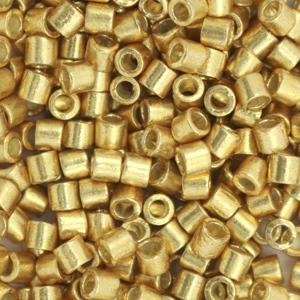 Miyuki kralen delica's 8/0 Duracoat galvanized gold DBL-1832