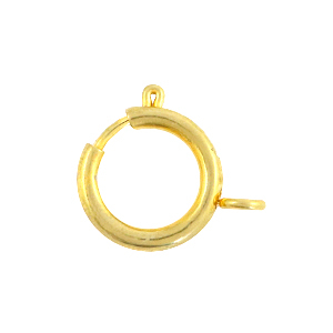 Roestvrij stalen (RVS) Stainless steel onderdelen boeislot 12mm Goud