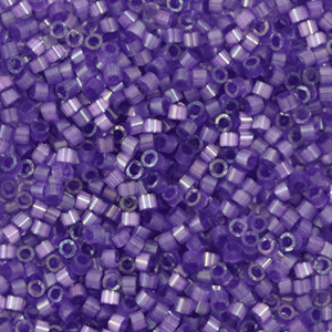 Miyuki kralen delica's 11/0 Silk satin dyed purple DB-1810
