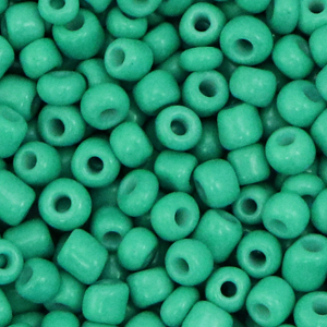 Miyuki rocailles 6/0 Opaque turquoise green 6-412