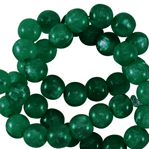Polaris kralen rond 6 mm Mosso Eden green