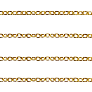 Roestvrij stalen (RVS) Stainless steel onderdelen jasseron ankerketting Gold