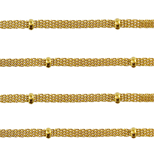 Roestvrij stalen (RVS) Stainless steel onderdelen jasseron Gold