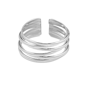 Roestvrij stalen (RVS) Stainless steel ringen Silver
