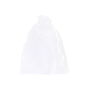 Sieraad zakje organza 7x9cm White