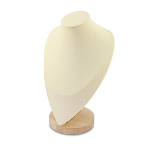 Sieraad display buste voor kettingen Natural-beige