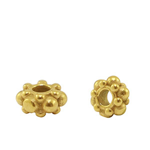 Roestvrij stalen (RVS) stainless steel kralen Gold