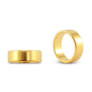 Schuivers DQ metaal ring Goud (nikkelvrij)