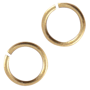 DQ metaal buigring 5mm Antiek brons (nikkelvrij)