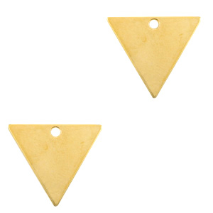 Bedels DQ metaal triangle Goud (nikkelvrij)