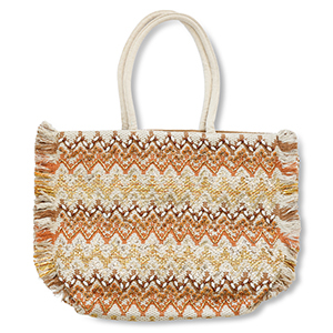BY31&reg; Strandtas Beige-brown-gold