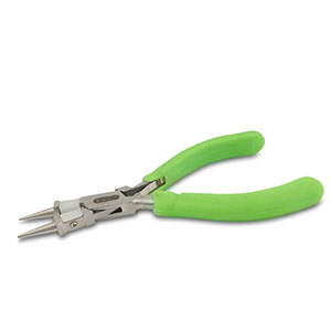 Beadalon rondbek tang met veer Green-silver