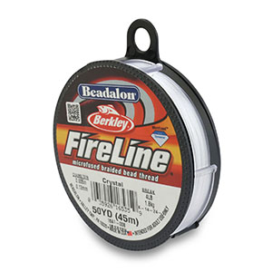 Beadalon rijgdraad Fireline 0.13mm Black