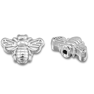 Roestvrij stalen (RVS) Stainless steel kralen bij Silver
