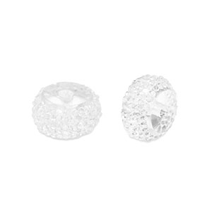 Resin kralen rondellen 8mm Transparent