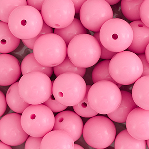 14 mm DQ acryl kralen Pink