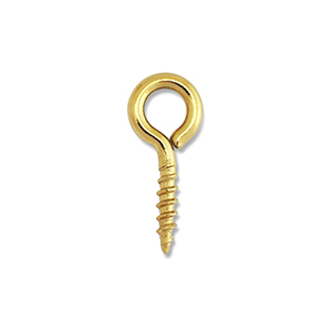 Roestvrij stalen (RVS) Stainless steel onderdelen schroefoogjes Gold