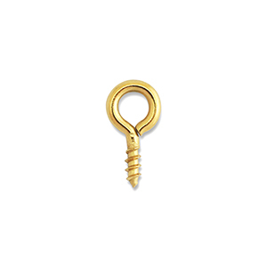 Roestvrij stalen (RVS) Stainless steel onderdelen schroefoogjes Gold