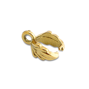 Roestvrij stalen (RVS) Stainless steel onderdelen buighanger voor bedel blad Gold