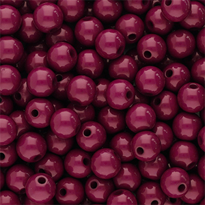 8 mm acryl kralen shiny Burgundy brown