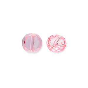 Top Facet kralen Pink