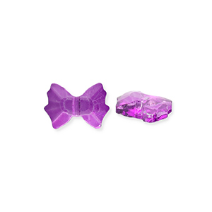 Fashion Facet kralen strik Purple