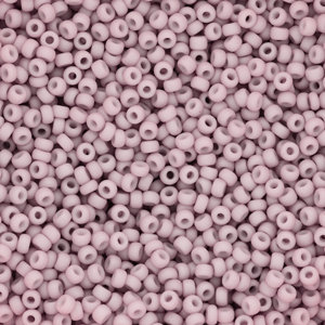 Miyuki rocailles 11/0 Opaque matte light mauve purple 11-2025