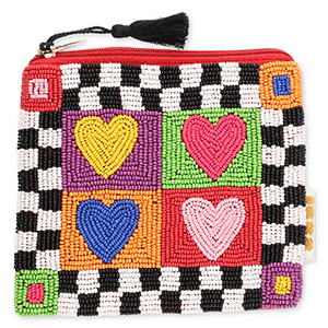 BY31&reg; Etui harten & blokjes Black-white-multicolour