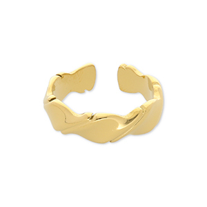 Roestvrij stalen (RVS) Stainless steel ringen Gold